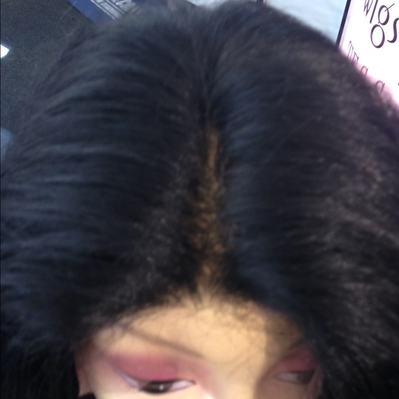 Swiss lace 5 inch part thick Ethnic wig bob style