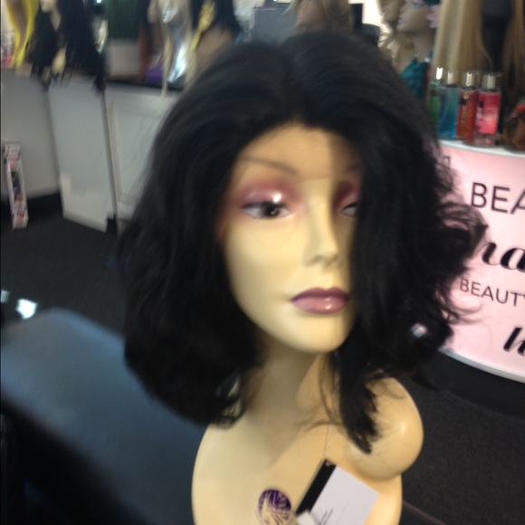 Swiss lace 5 inch part thick Ethnic wig bob style
