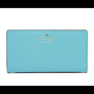 Kate Spade Cherry Lane Wallet - Tropic Blue