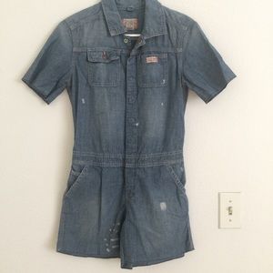 Ralph Lauren Denim Romper