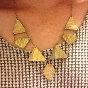 Urban Outfitters Geometric Triangle Necklace