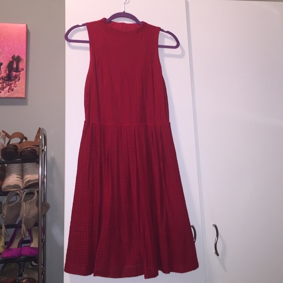 Anthropologie Dresses & Skirts - Anthropologie - Deletta Red Gauze Vintage Dress