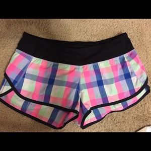 Lulu lemon running shorts