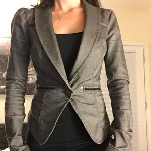 Shimmer grey blazer - G by Guess - XS