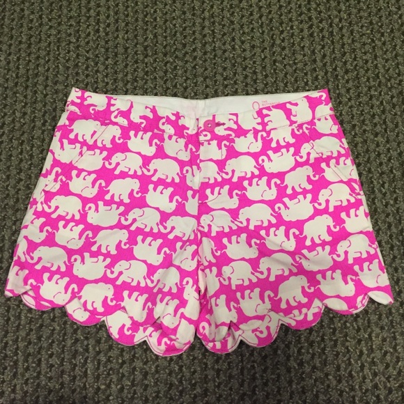 Lilly Pulitzer elephant shorts