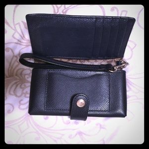 SOLD Coach Navy Blue Wallet/Wristlet