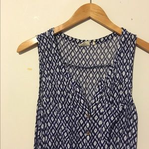 Anthropologie Lilka printed jumpsuit