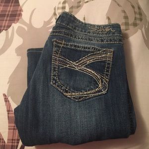 Silver jeans