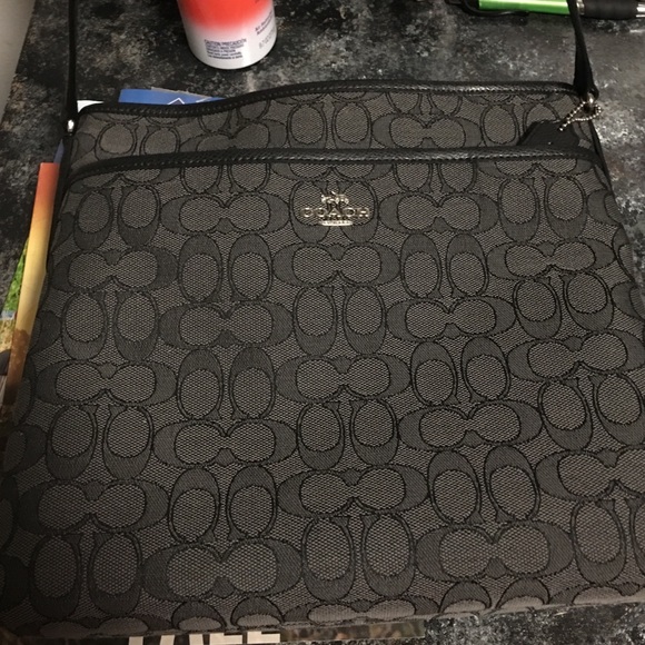 Coach file bag crossbody
