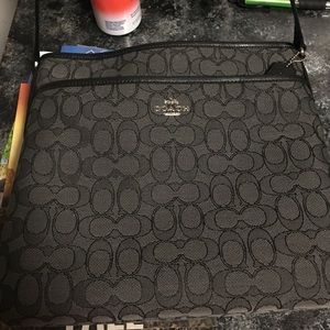 Coach file bag crossbody