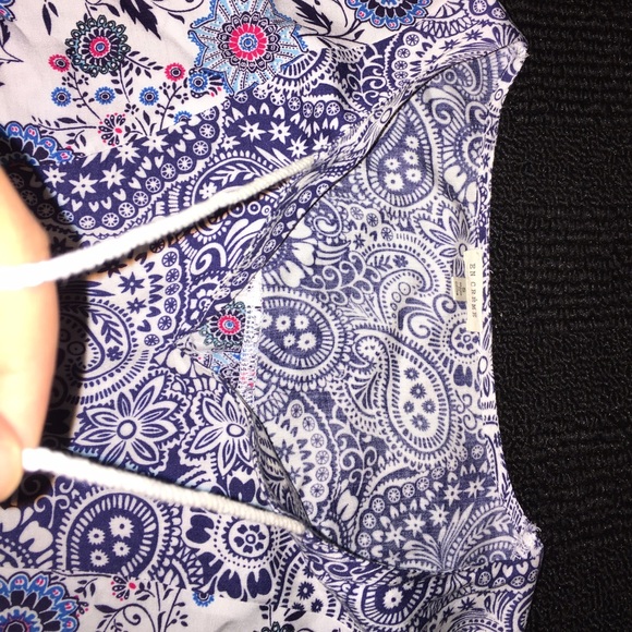 (NEW) Flower Printed Quarter Sleeve Dress - Picture 3 of 4