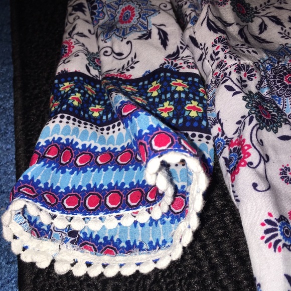 (NEW) Flower Printed Quarter Sleeve Dress - Picture 4 of 4