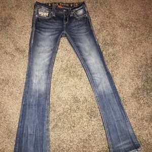 ROCK REVIVAL SAPPHIRE MID-RISE BOOT STRETCH JEAN