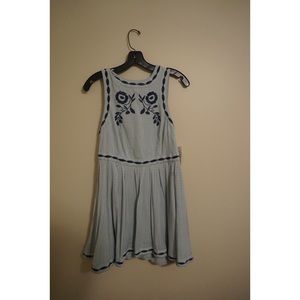 Free People Birds of a Feather Dress, Sea Fog, 4