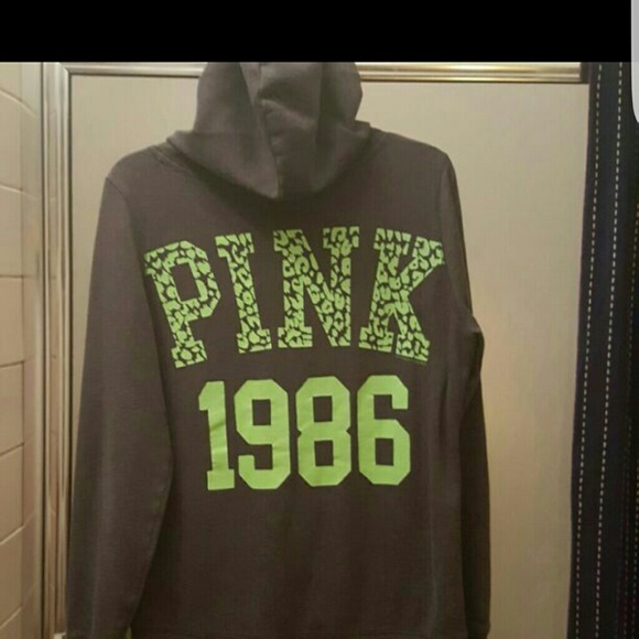 🛇SOLD 🚫Pink Zip up Hoodie - Picture 2 of 4
