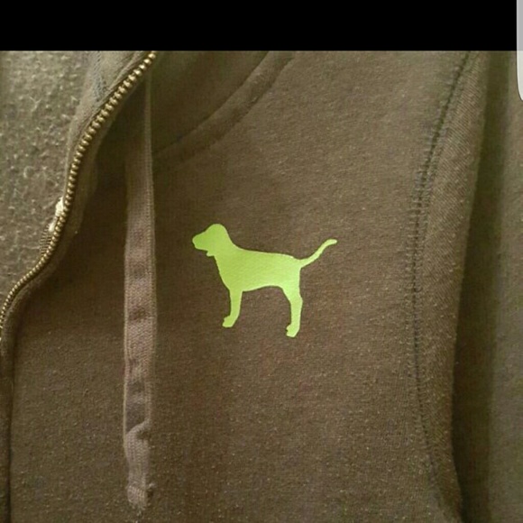 🛇SOLD 🚫Pink Zip up Hoodie - Picture 4 of 4