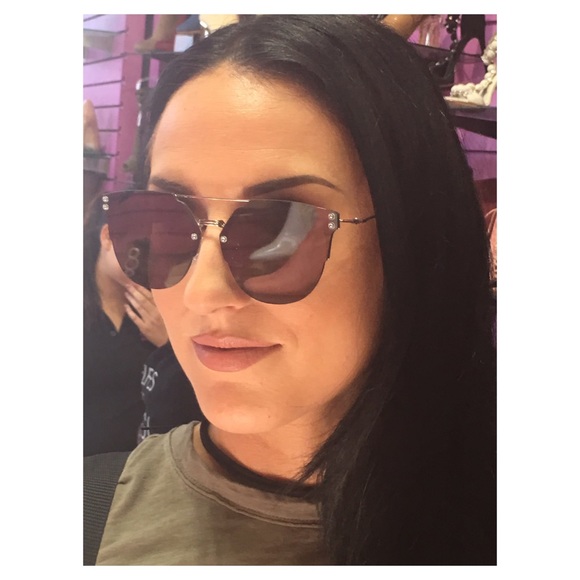 Mirrored Sunglasses, Cat Eye Sunglasses - Picture 3 of 4