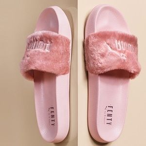 Fenty Pink Slides