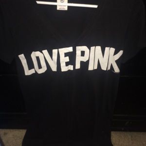 Vs pink tee