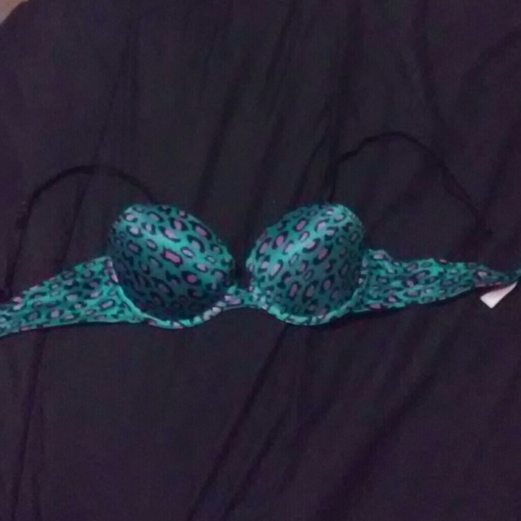 Blue bra