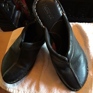 Born mules. Black size 7