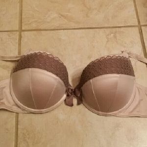 NWOT Aerie "Paige" light pink and mauve bra