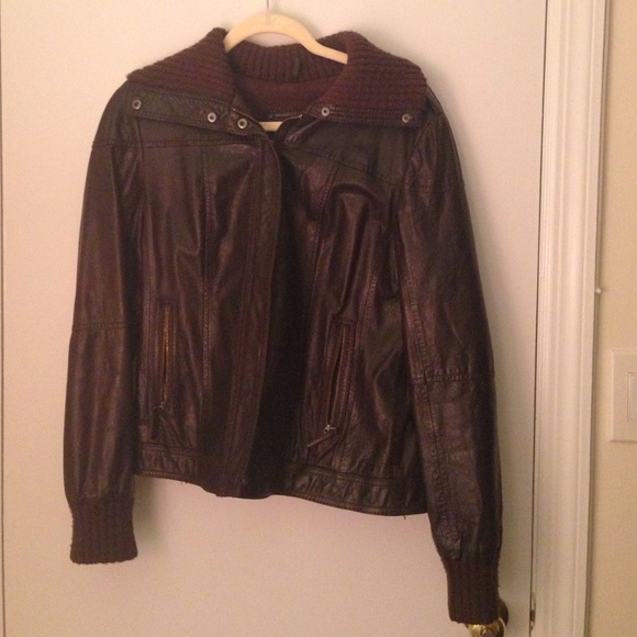Eddie Bauer leather jacket
