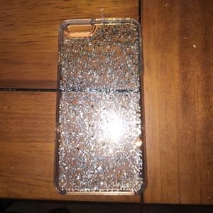 Kate spade glitter iPhone 6 Plus gold glitter case