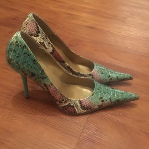 Multi-color heels