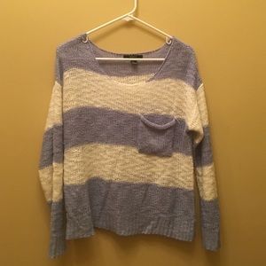 Light striped sweater!