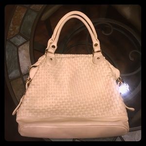 Cream summer purse