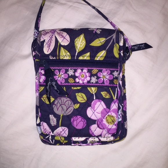 Vera Bradley Mini Crossbody in Floral Nightingale