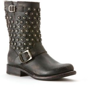 Frye studded boots