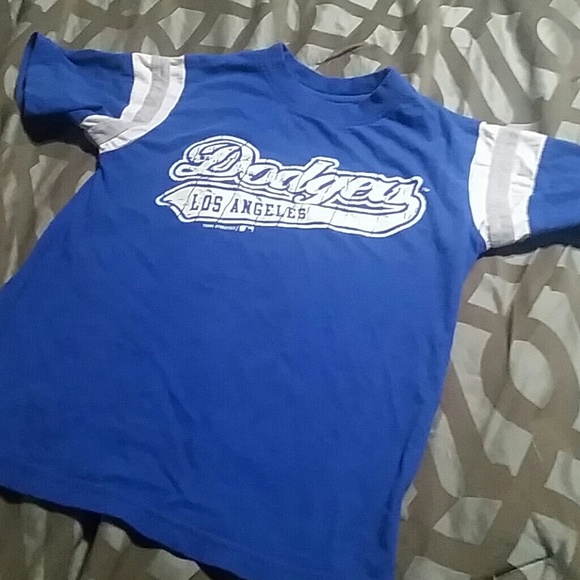 Youth medium dodgers shirt