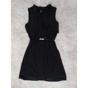 (SOLD) Black Layered Dress