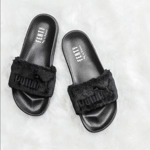 PUMA by Rihanna | PUMA x Fenty fur slides
