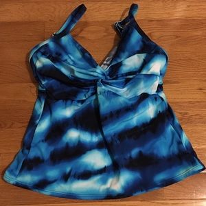 Ocean print tankini