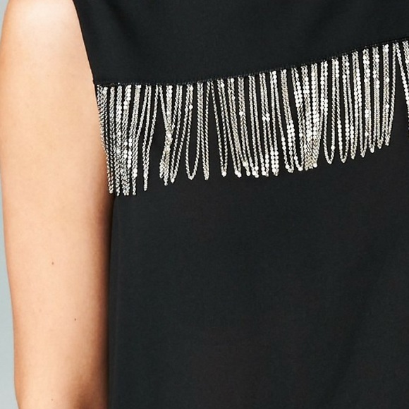 Metallic Fringe Top - Picture 3 of 3