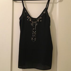 ✨bedazzled✨ Express tank top, XS