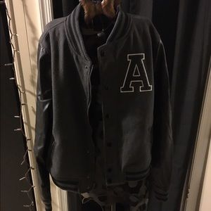 varsity black jacket!