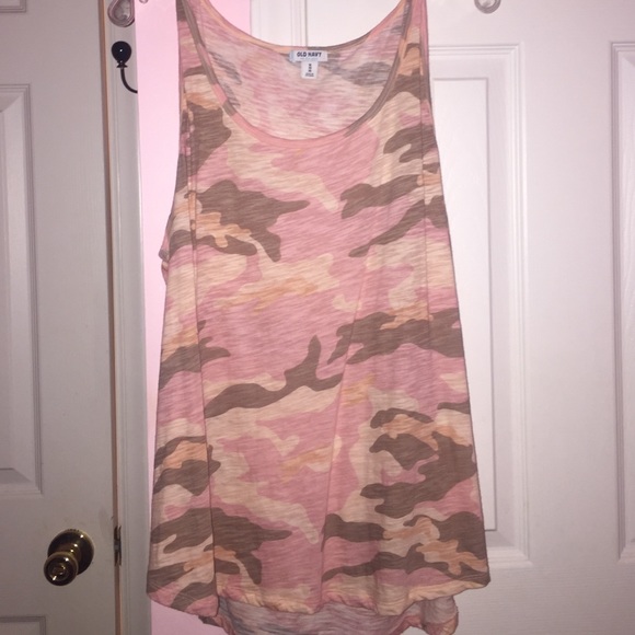 Pink camo shirt