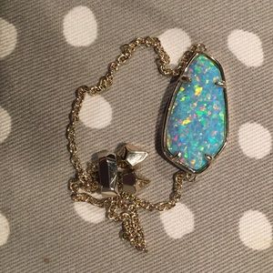 New Kendra Scott Blue Opal Kyocera Cambel bracelet