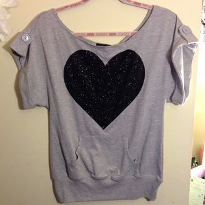 Super Cute Slouched Shoulder Sweater from Wet Seal