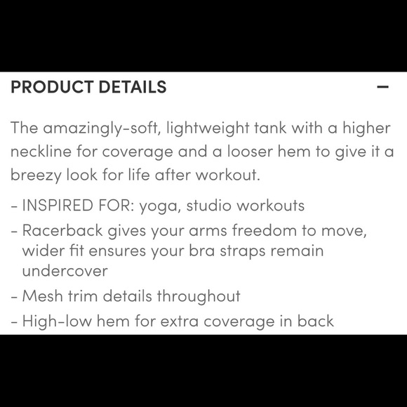 Athleta Essence Racerback Tank - Picture 3 of 4