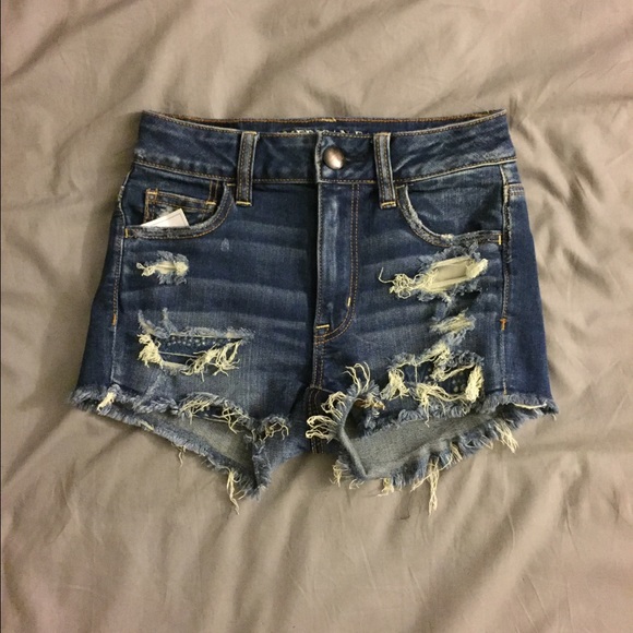 High waisted shorts