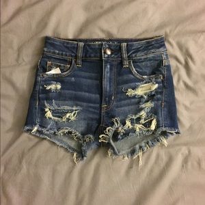 High waisted shorts