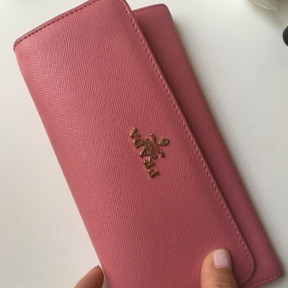 Prada Pink Wallet