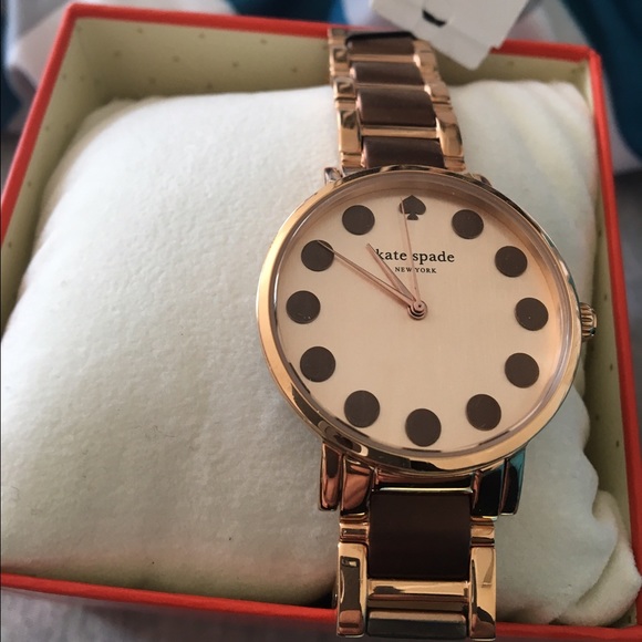 New Kate Spade rose gold watch