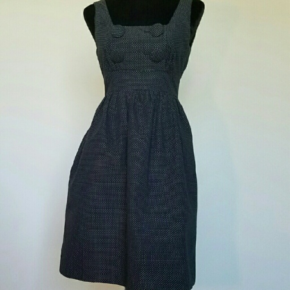 Banana Republic Navy With White Dots