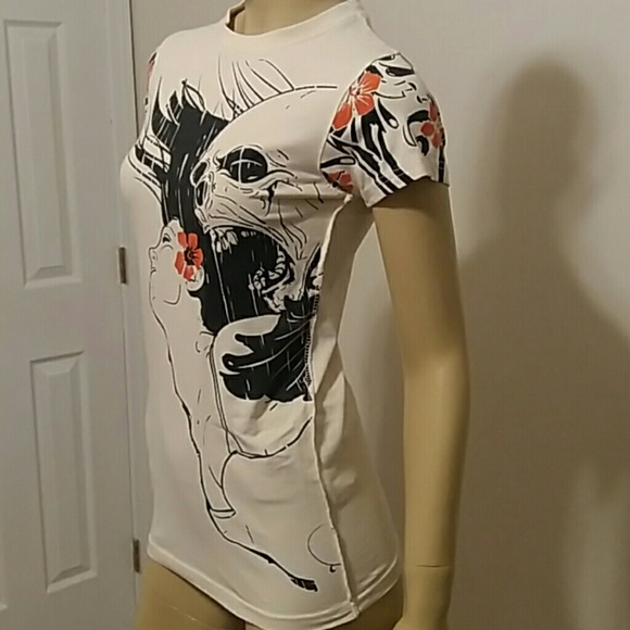 Blac Label Pink Gothic T-Shirt, Size: Small - Picture 2 of 4